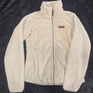 Women’s Columbia Zip Up Fleece Jacket Small